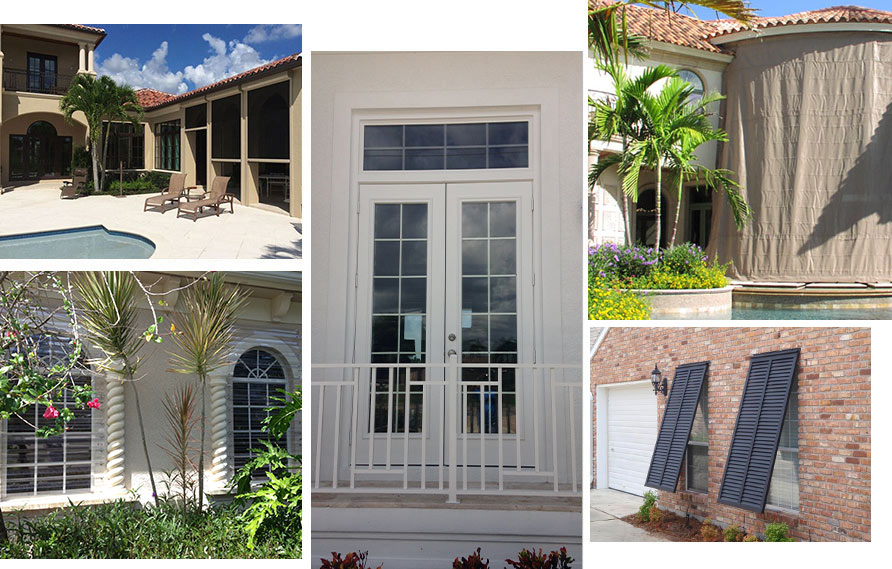 High Wind Shutters | SWFL Hurricane Shutters, Roll Down Screens, Impact Glass